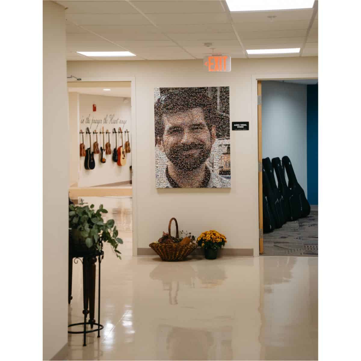 Joshua Glynn mural or portrait